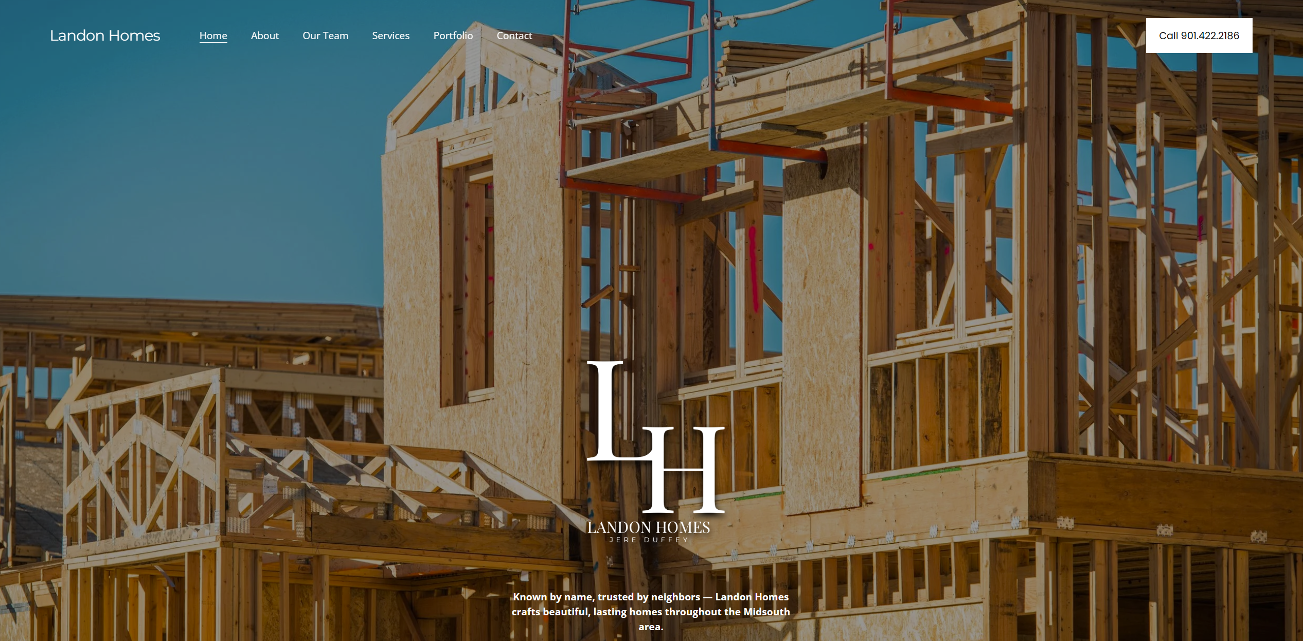 landon homes website